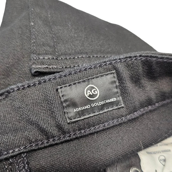 Adriano Goldschmied AG Alexxis Slim Jeans  High Rise Vintage Slim Size 26 Black - Picture 6 of 12